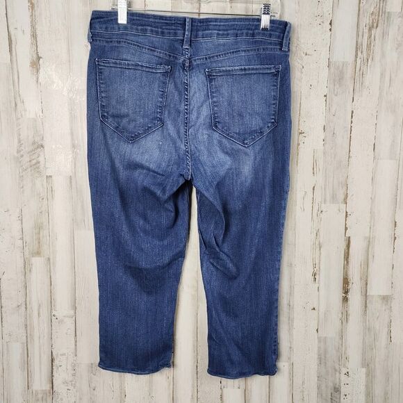 NYDJ Alina Ankle Denim Jeans Blue Size 12 - Picture 2 of 10